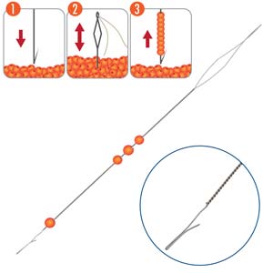 Pärlnålar - Speedle needle 2-pack