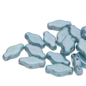 Navette - Blue Luster 6x12mm 10gram