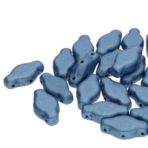 Navette - Jet Suede Blue 6x12mm 10gram