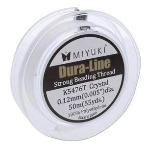 Miyuki  Dura-Line - Crystal 0,12mm, 50m