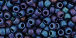 TOHO seed beads - Frosted Metallic Nebula 8/0