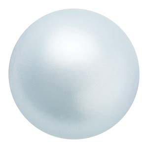 Preciosa Pearl Round - Maxima Light Blue 8 mm 1 sträng