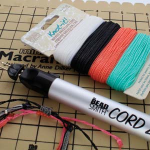 Knot-it  Waxed Brazilian cord - Ocean Dreams 4 x 13,7 m