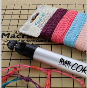 Knot-it  Waxed Brazilian cord - Youthful Expressions 4 x 13,7 m