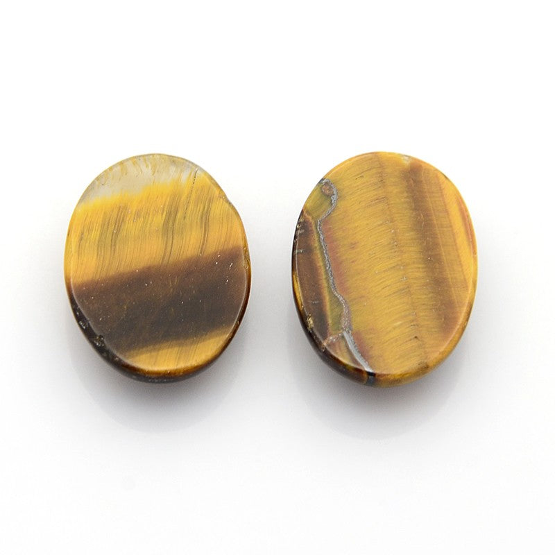 Cabochon Tigeröga - Oval 25x18mm 1 styck