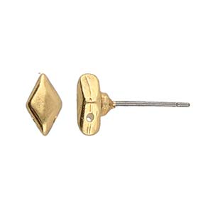 Cymbal Element Örhängen - Provatas 24K Guldpläterade 2-pack