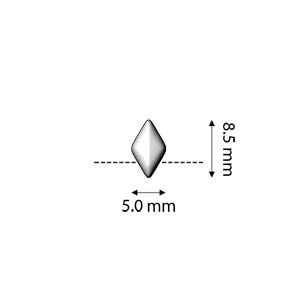 Cymbal Element Örhängen - Provatas 24K Guldpläterade 2-pack