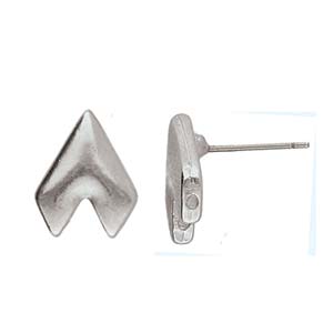 Cymbal Element Örhänge - Provatas II i Antik Silverpläterad 2-pack