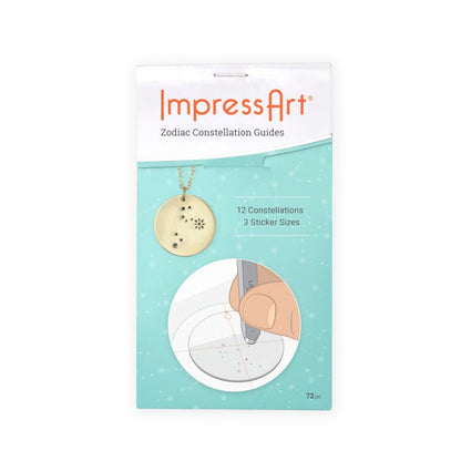 ImpressArt - Zodiac Constellation Sticker Book