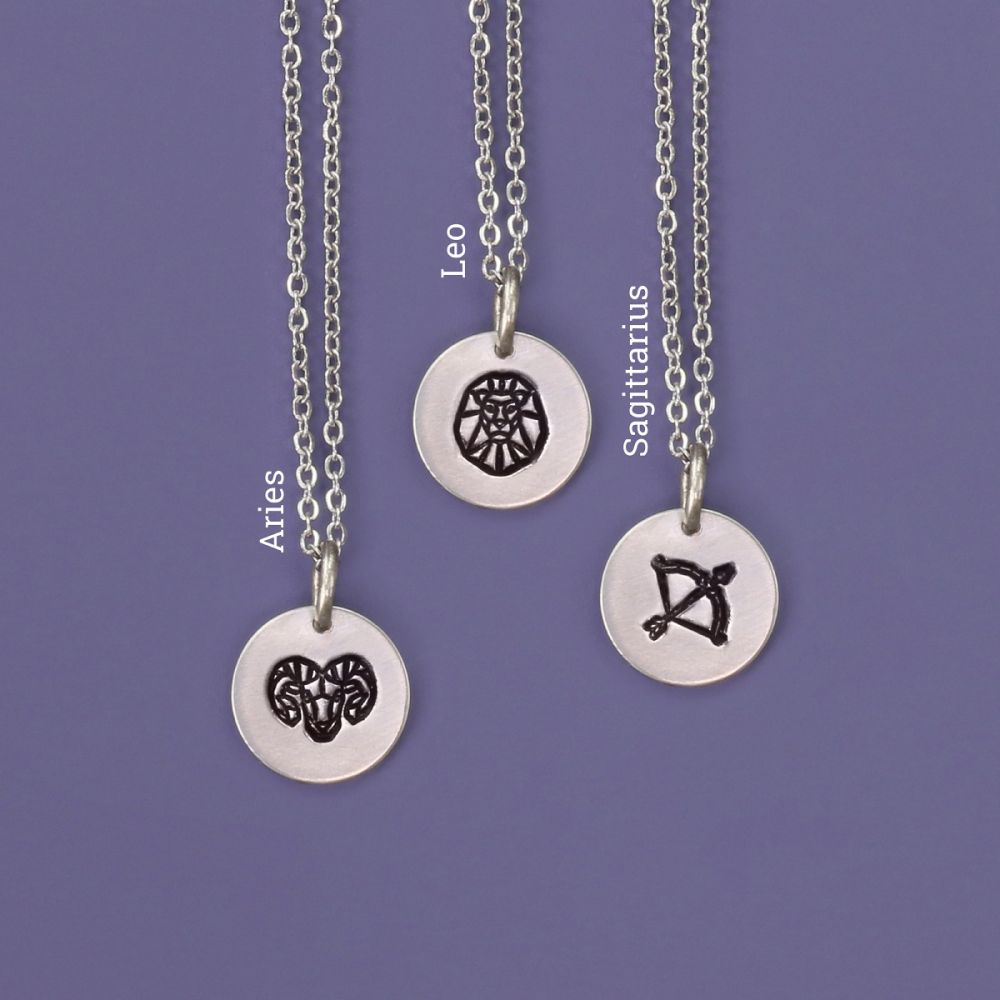 ImpressArt - Geometric Zodiac Signature Designstansar, 6mm Aries