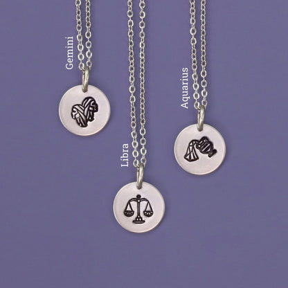 ImpressArt - Geometric Zodiac Signature Designstansar, 6mm Libra