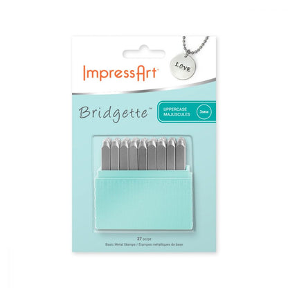 ImpressArt - Basic Bridgette Stanspaket Versaler