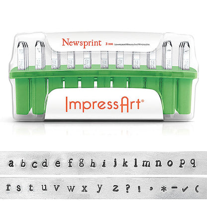 ImpressArt - Newsprint Plated Stanspaket Gemener