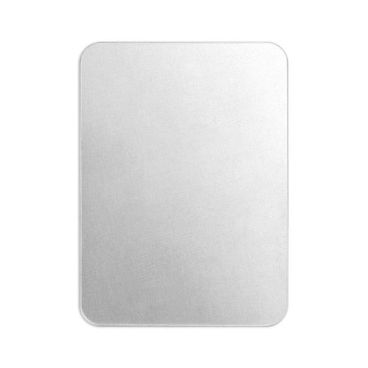 ImpressArt - Rektangle Tag, 2" x 1 3/8"- Premium Stamping Blanks Aluminum, 16g 4 st