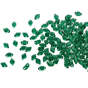 Matubo Mini Gemduo - Emerald 6x4mm