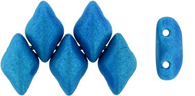 Matubo Gemduo - Metalust Matte Turquoise 8x5mm