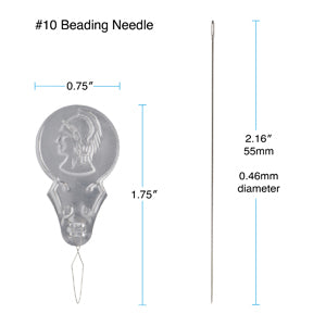 Pärlnålar Basic elements - nr 10, 25- pack