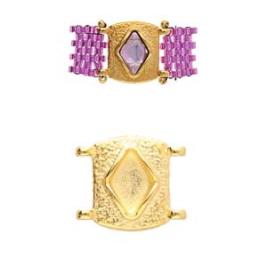 Cymbal Element - Sfakaki 24K Guldpläterad 2-pack Hilmas Pyssel