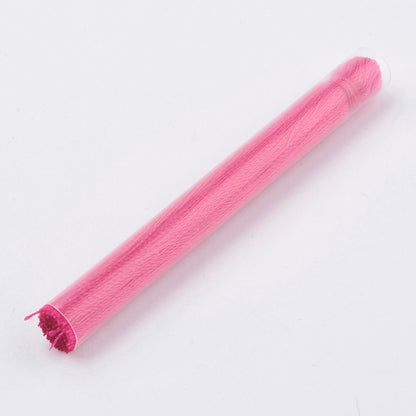 Hänge tassel polyester - Fuchsia 65-74mm 1 styck