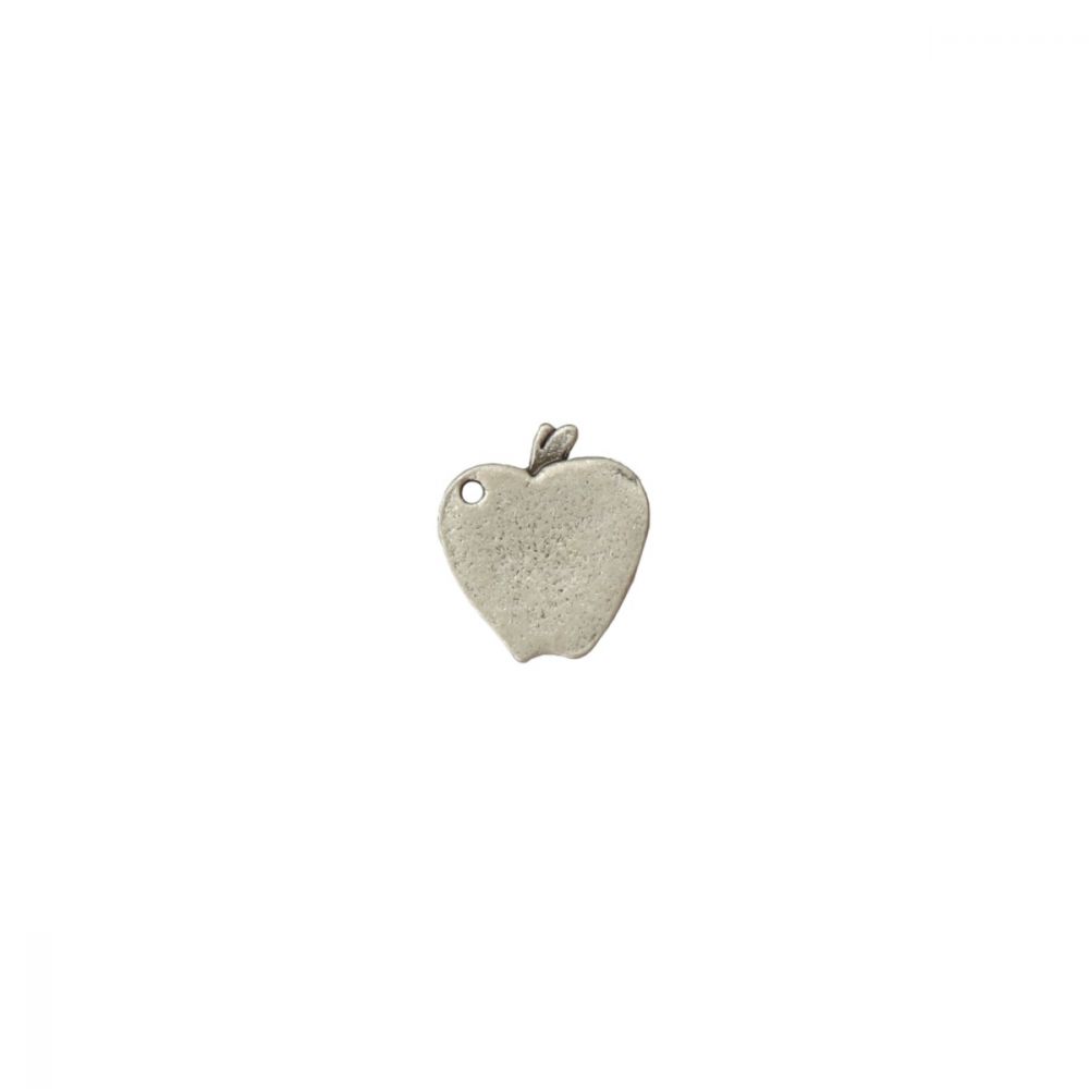 ImpressArt - Apple Charm Stamping Blank Silver Plated 1 st