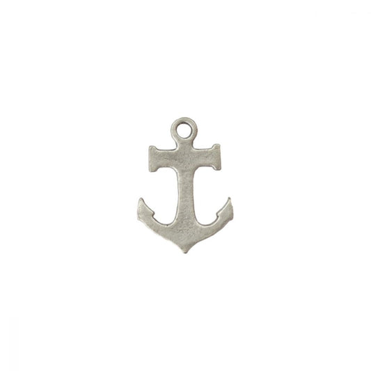 ImpressArt - Anchor Charm Stamping Blank Silver Plated 1 st