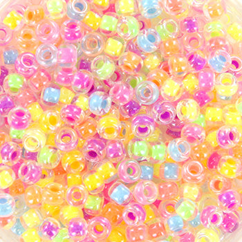 Miyuki seed beads - Neon Party Mix 8/0