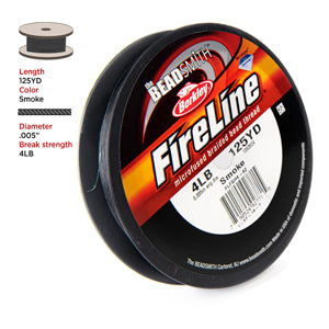 FireLine 4 LB - Smoke, 125 YD