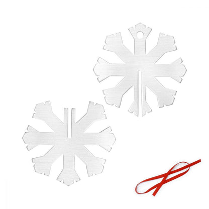 ImpressArt - 3D Snowflake Ornament Project Kit 2 st