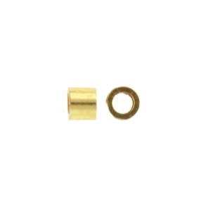 Basic Elements  - Crimp tube assortment, Gold plated, 600- pack