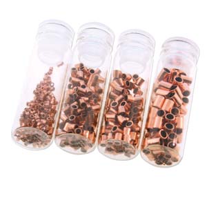 Basic Elements  - Crimp tube assortment, Copper plated, 600- pack