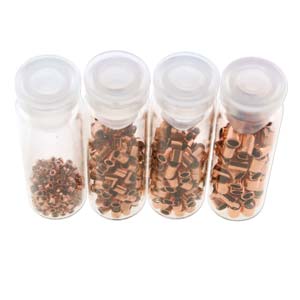 Basic Elements  - Crimp tube assortment, Copper plated, 600- pack