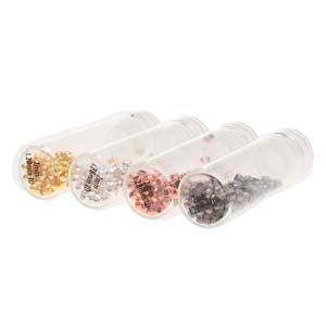 Basic Elements  - Crimp bead assortment, Mix, 600- pack