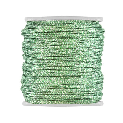 PL Rund - Light Green Metallic 1mm, 1m