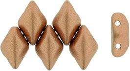 Matubo Gemduo - Matte metallic copper  8x5mm