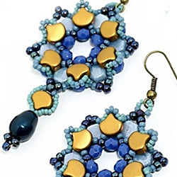 Mönster - Winter Flower Earrings