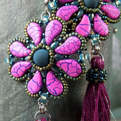 Mönster - Flower Power Earrings