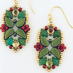 Mönster - Yule Garland Earrings