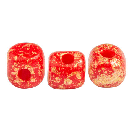 Minos® par Puca® - Opaque Coral Red Splash 5 gram