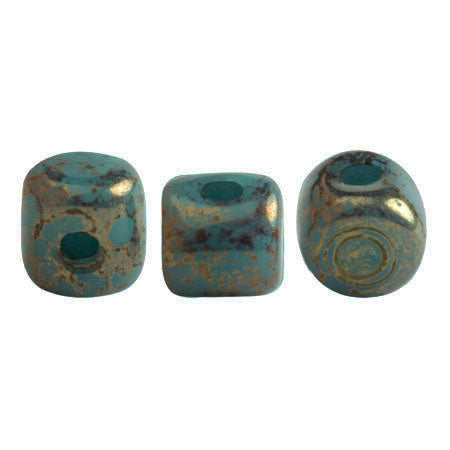 Minos® par Puca® - Opaque Green Turquoise Bronze 5 gram