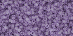 TOHO seed beads - Transparent-Frosted Plum 15/0