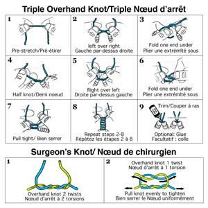 Stretch Magic - Elastisktråd, Färgglad Mix 1mm, 1 set