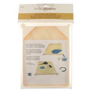 Basic elements - Mat tray med tratt, stor, 1 styck