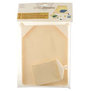 Basic elements - Mat tray med tratt, 1 set