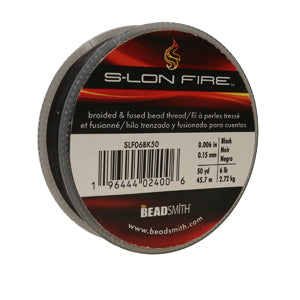 S-lon Fire - Black (svart) 6 lb, 50 YD