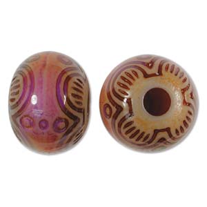 Mood Bead - Chinese Lantern 13x16mm, 1 styck