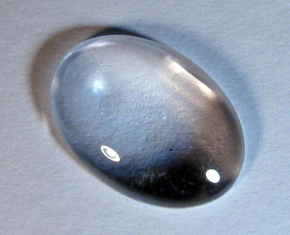 Flatbacks cabochoner - Oval, klart glas, 18x13mm, 10- pack