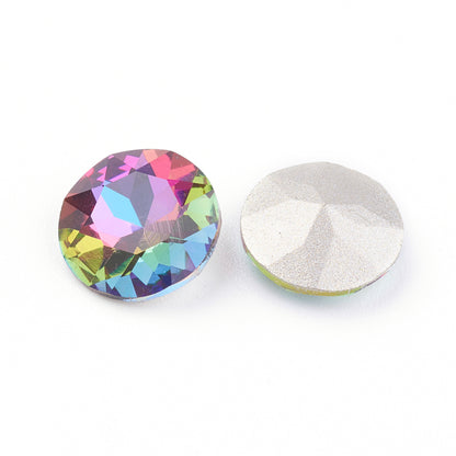 Kinesisk strass- Round stone Volcano 8mm 1styck