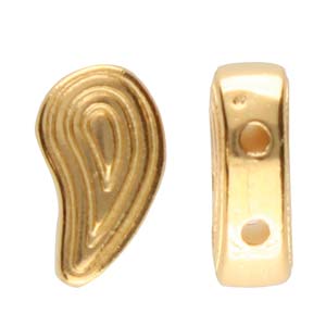 Cymbal Element - Merihas Antique 24K gold Plated 2-pack