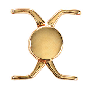 Cymbal Element - Kissamos 24K Gold Plated lås 1 styck