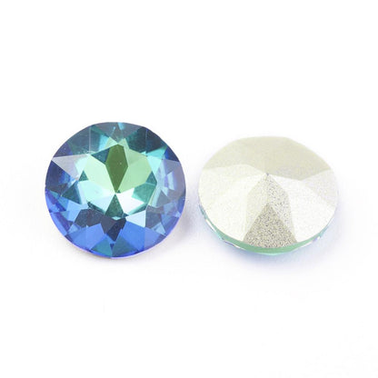 Kinesisk strass- Round stone Sphinx 10mm 1styck